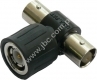 7041-MI Adapter - trójnik kablowy, wtyk BNC 50 / 2x gniazdo BNC 50, ELECTRO-PJP, 7041MI